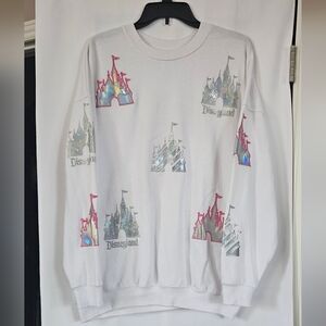 Disney Parks Disneyland Womens Cinderella Castle Icon Sweatshirt